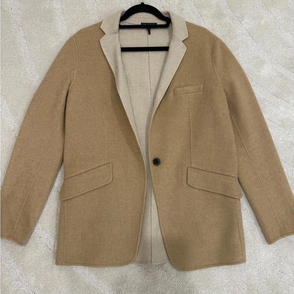 Rag & Bone Camel Wool-Blend Blazer NWT - image 3